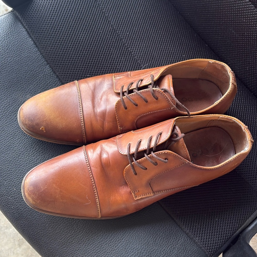 Men's Aldo Dress Shoes - Cognac - Size 11